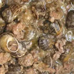 Cagouilles à la charentaise, un plat traditionnel cuisiné avec soin, rappelant les saveurs d'antan.